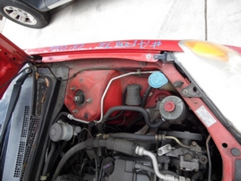 2001 HONDA CIVIC LX RED 2DR 1.7L AT A17572